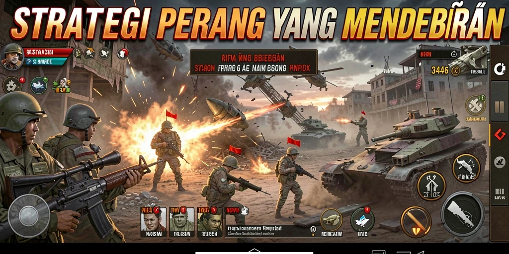Gameplay seru dalam 3446 dengan strategi mendalam.