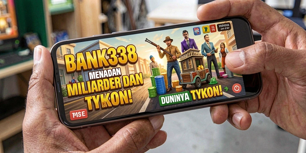 Screenshot gameplay BANK338 menampilkan pengelolaan bisnis yang seru.