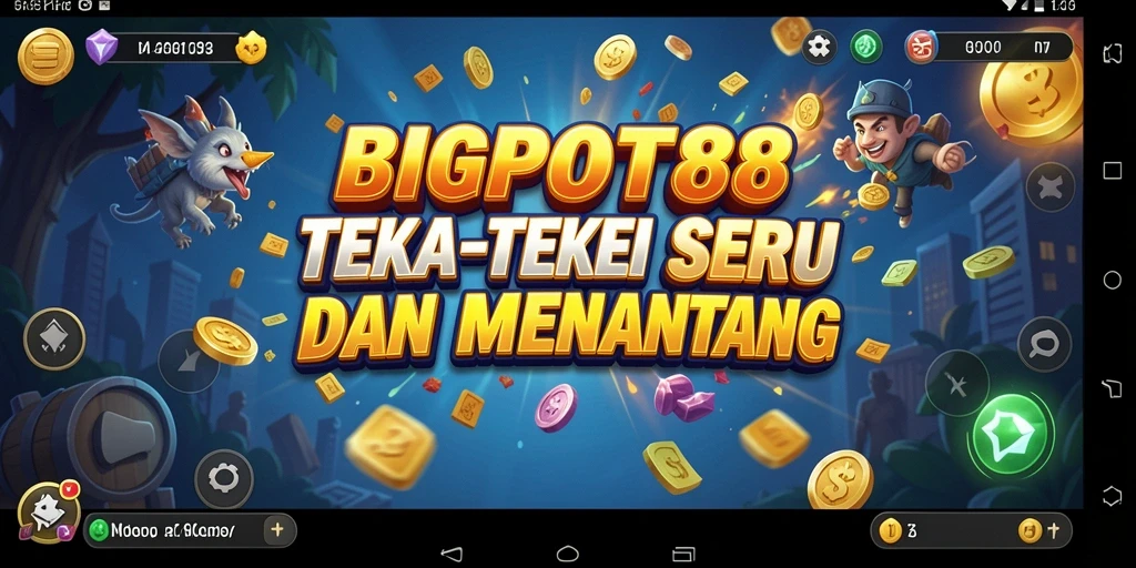 Tangkapan layar gameplay <strong>BIGPOT88</strong> menampilkan teka-teki menantang dan seru.