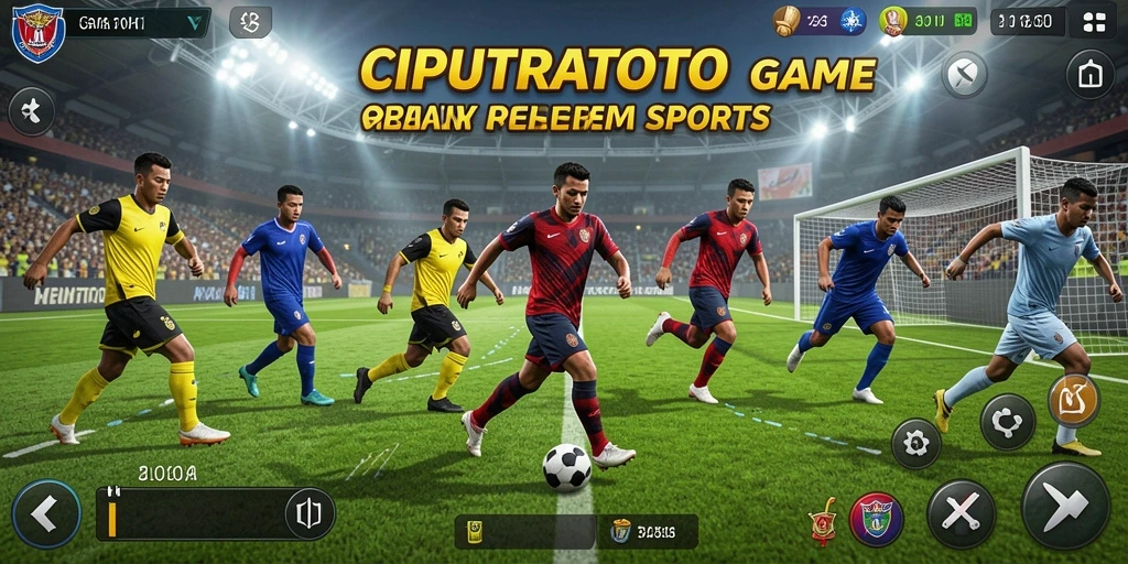 Tampilan gameplay seru dari CIPUTRATOTO dengan aksi olahraga yang mendebarkan.