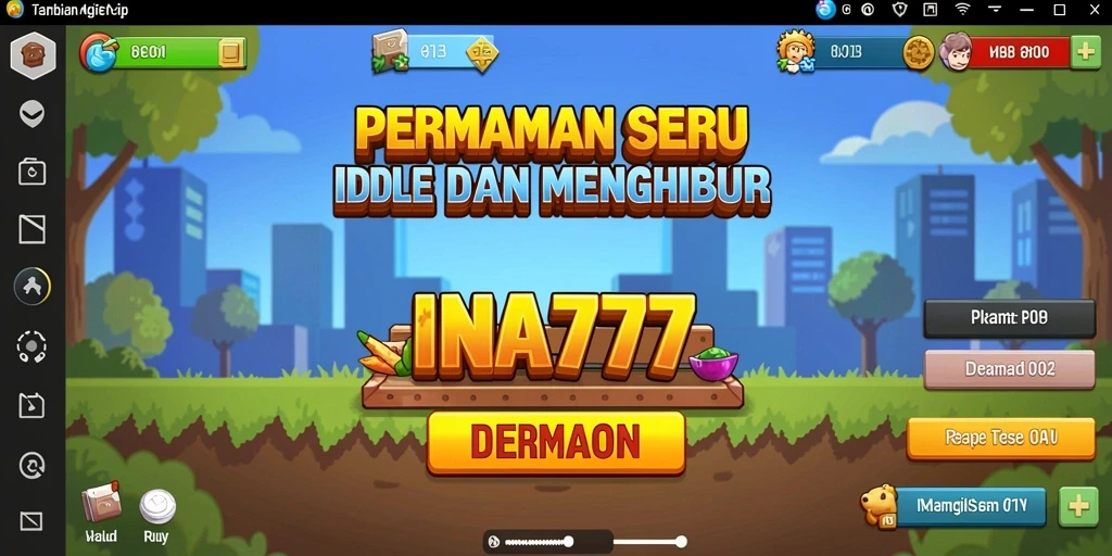 Screenshot menampilkan gameplay Idle yang menarik dan menyenangkan.