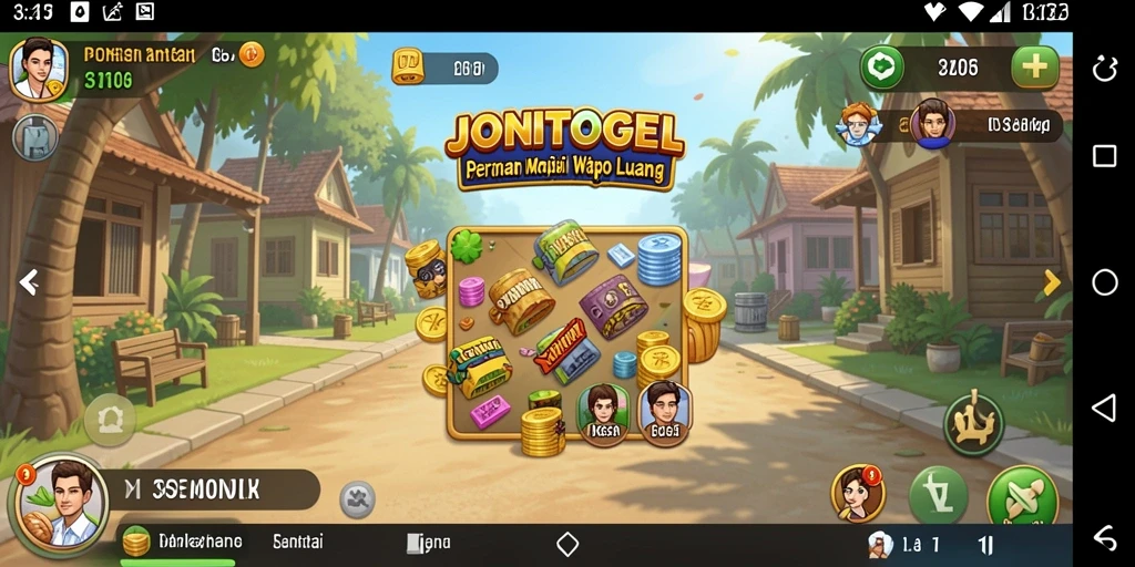 Tangkapan layar <strong>JONITOGEL</strong> menampilkan aksi seru gameplay Casual.