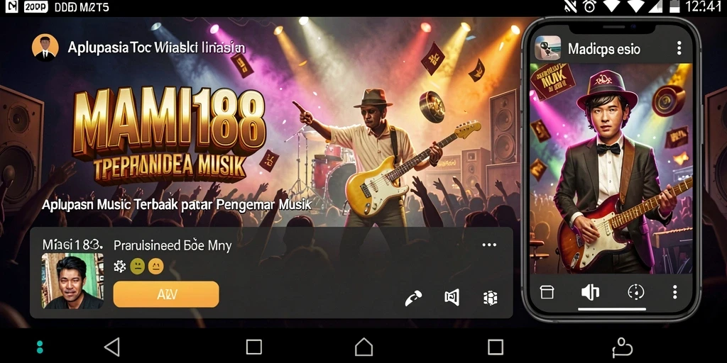Tampilan gameplay MAMI188 yang menarik dengan berbagai pilihan lagu.