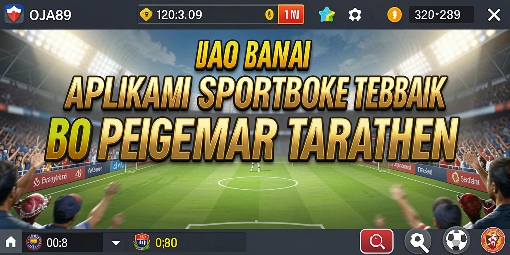 Tampilan gameplay OJA89 menampilkan berbagai pilihan olahraga dan fitur taruhan.