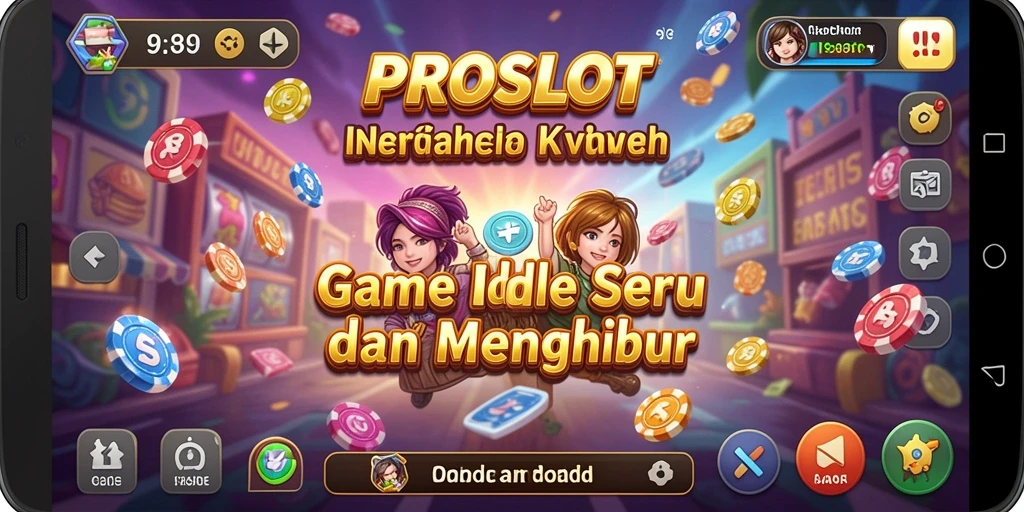 Screenshot gameplay PROSLOT yang menampilkan suasana slot yang menegangkan.