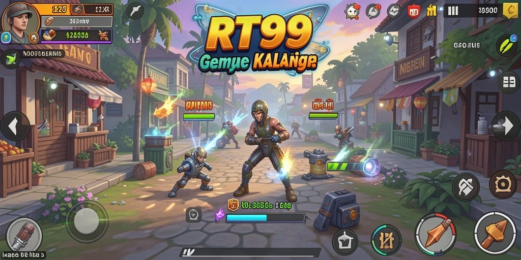 Tampilan gameplay Idle yang menarik dan interaktif.