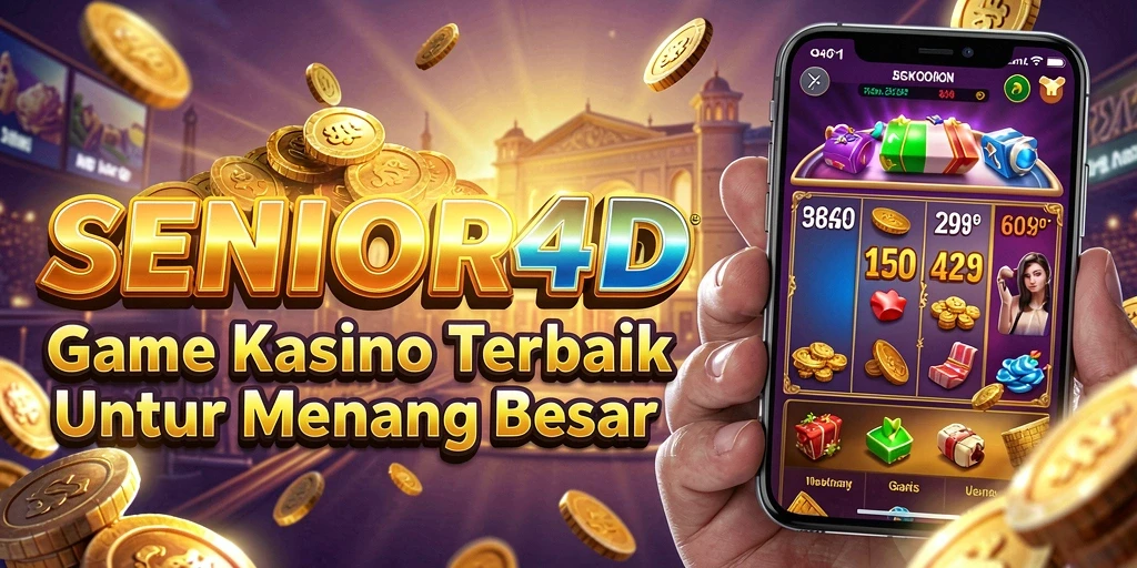 Tampilan gameplay menarik dalam SENIOR4D yang menawarkan pengalaman kasino nyata.
